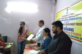 MSME Certificates Distribution 2019