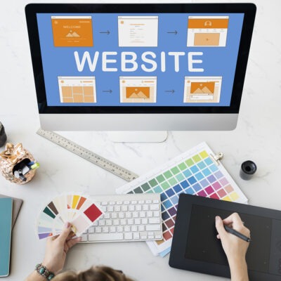web-template-website-design-concept Essential of Front-end Development
