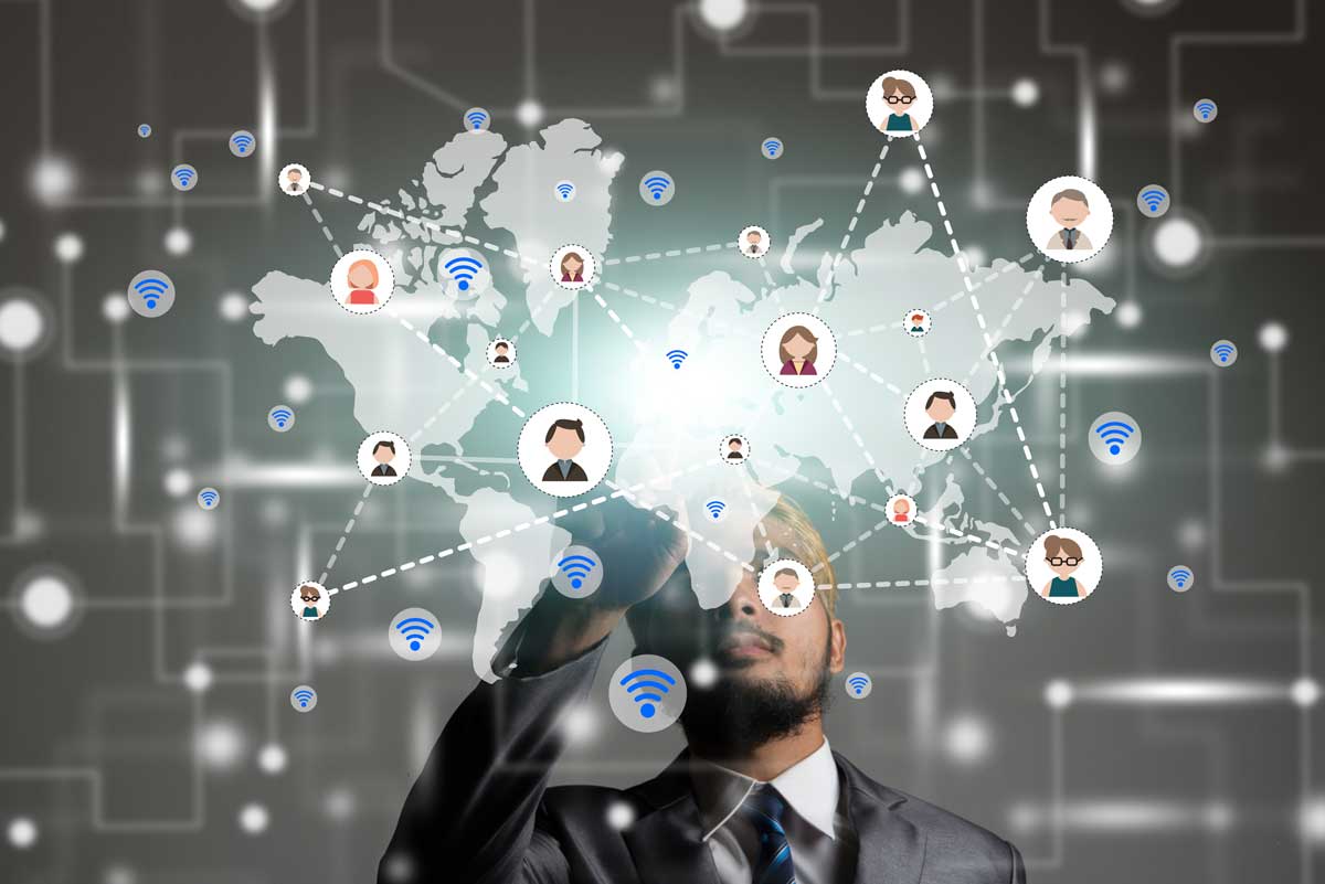 hand-button-man-multimedia-mail2 Networking: Building Bridges in the Digital World