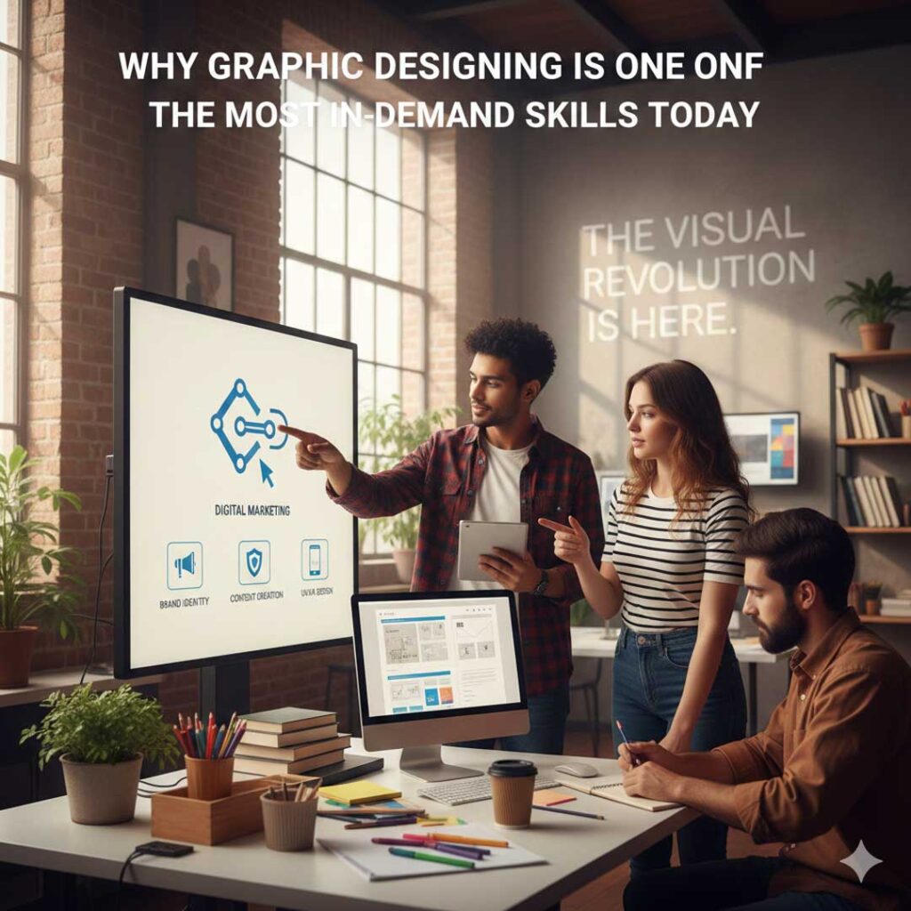 Why Graphic Designing Is One of the Most In-Demand Skills Today