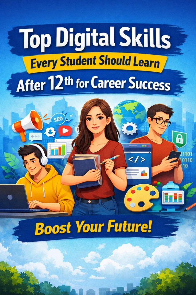 Digital Skills Every Student Should Learn After 12th